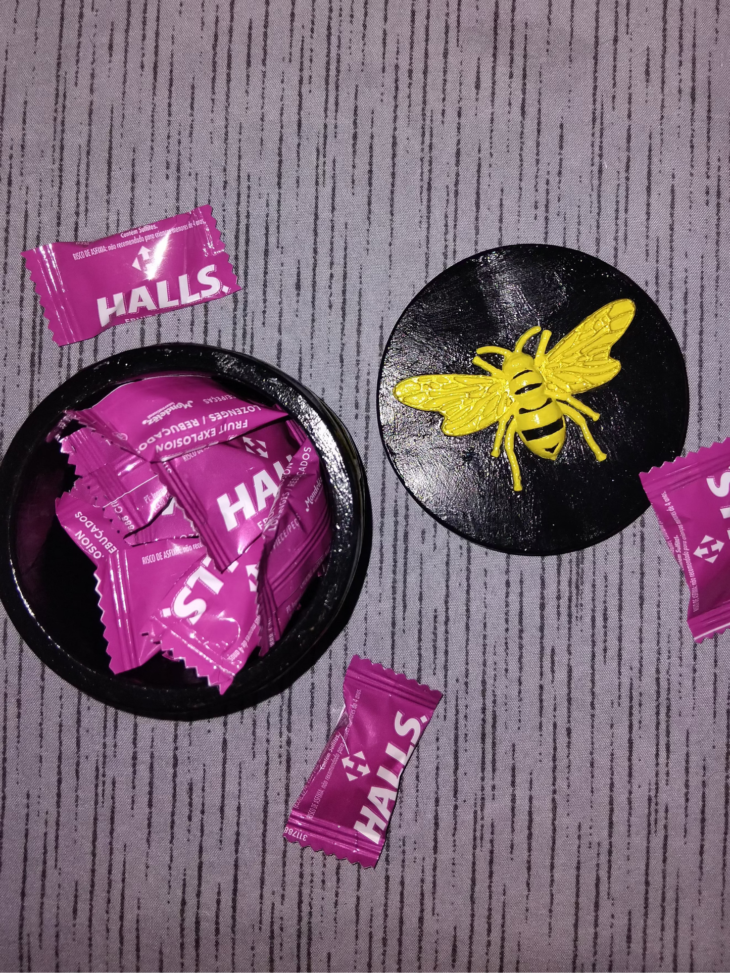 Honeycomb Bee Trinket Jar🍯