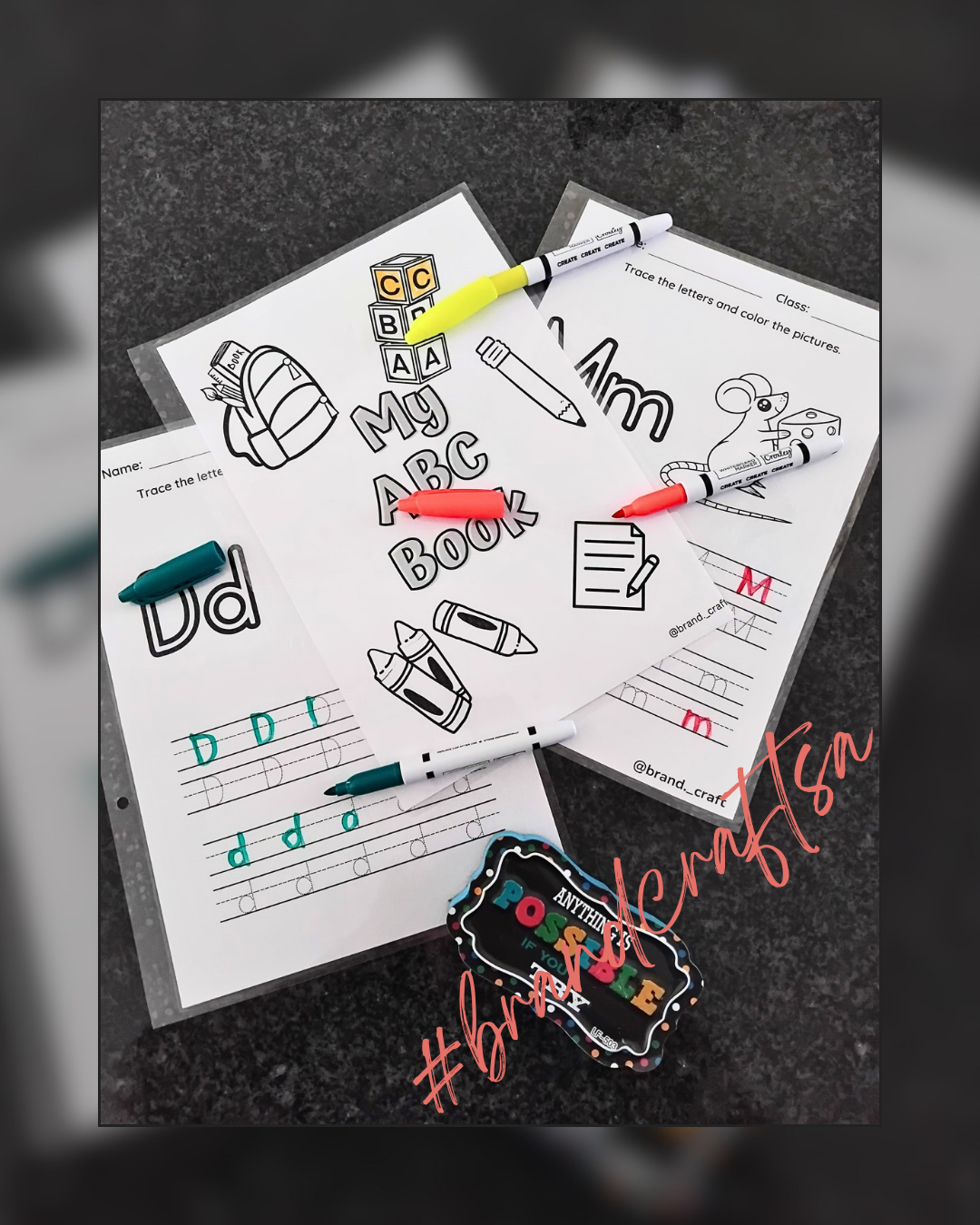 ✨ Early Learning Bundle ~ (Includes FREE Markers!) ✨