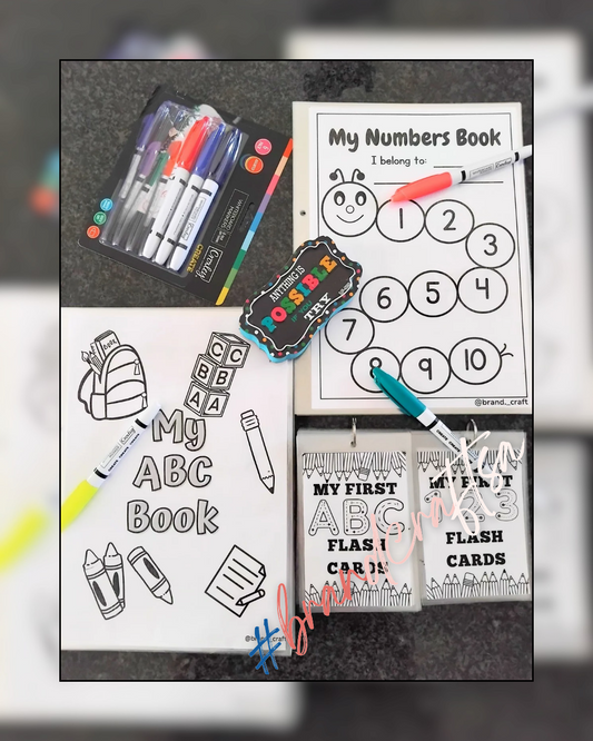 ✨ Early Learning Bundle ~ (Includes FREE Markers!) ✨